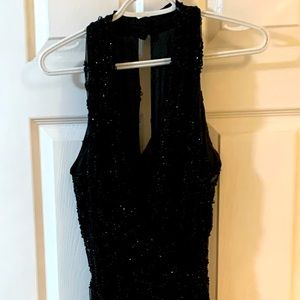 Vintage Ball Party Gown - Black